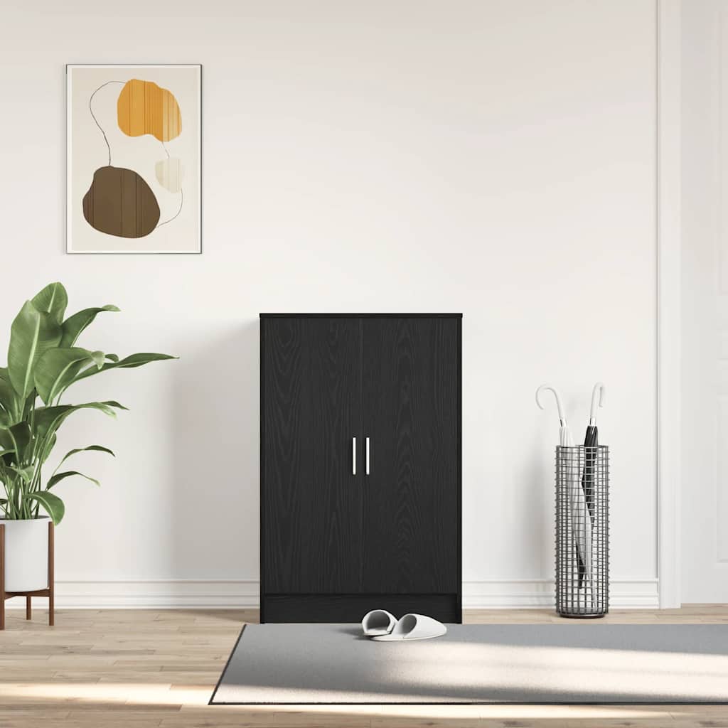 Sapateira 60x35x92 cm derivados de madeira carvalho preto