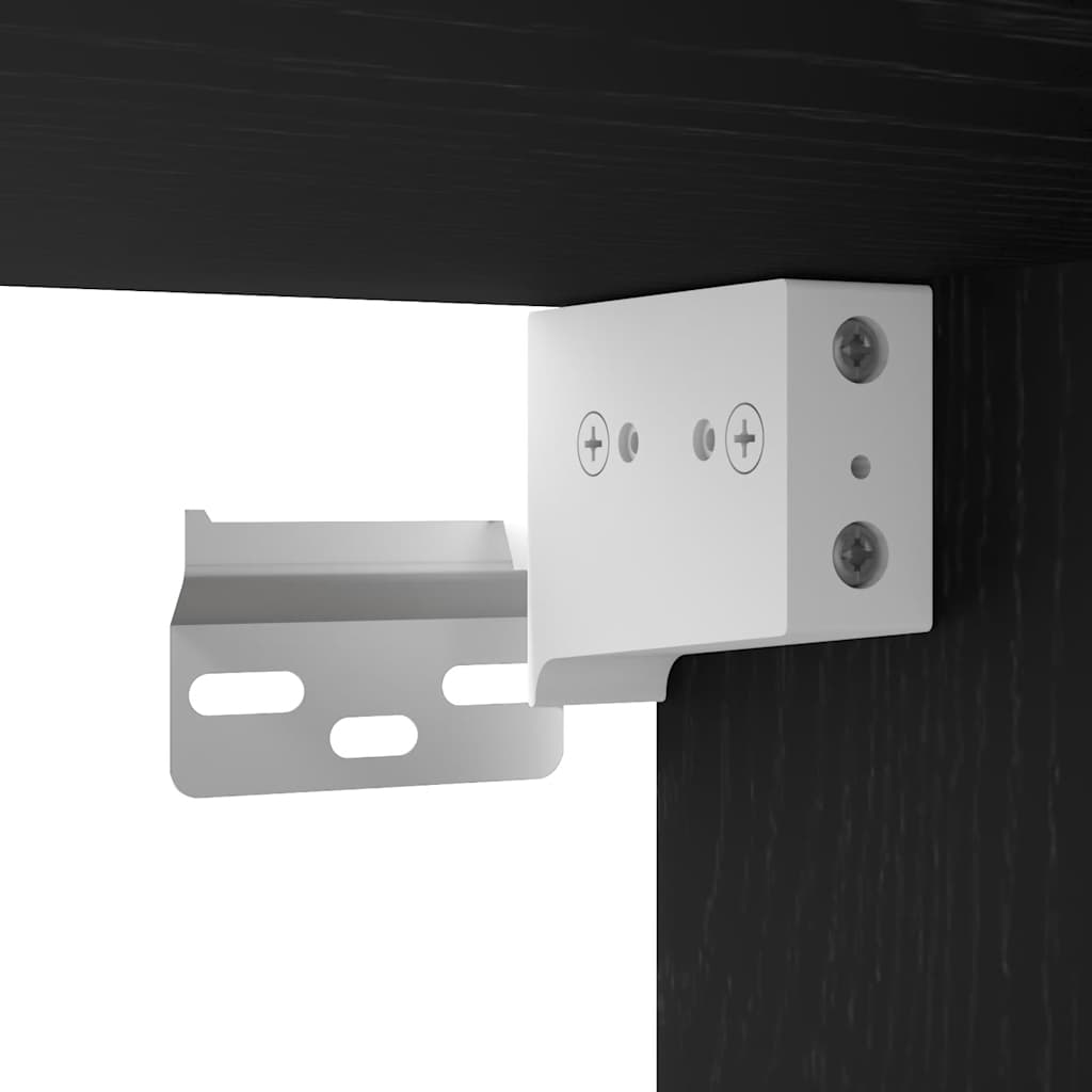 Sapateira 32x35x70 cm derivados de madeira carvalho preto