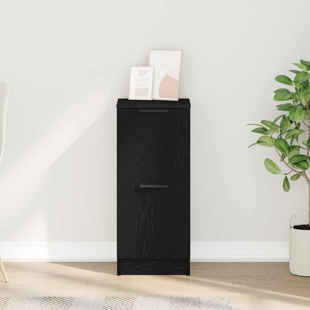 Buffet Carvalho preto 30 x 30 x 70 cm Madeira processada