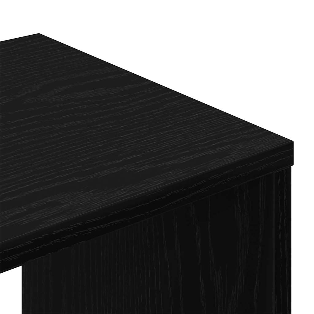 Gabinete para TV 2 pcs Preto 100 x 30 x 30 cm