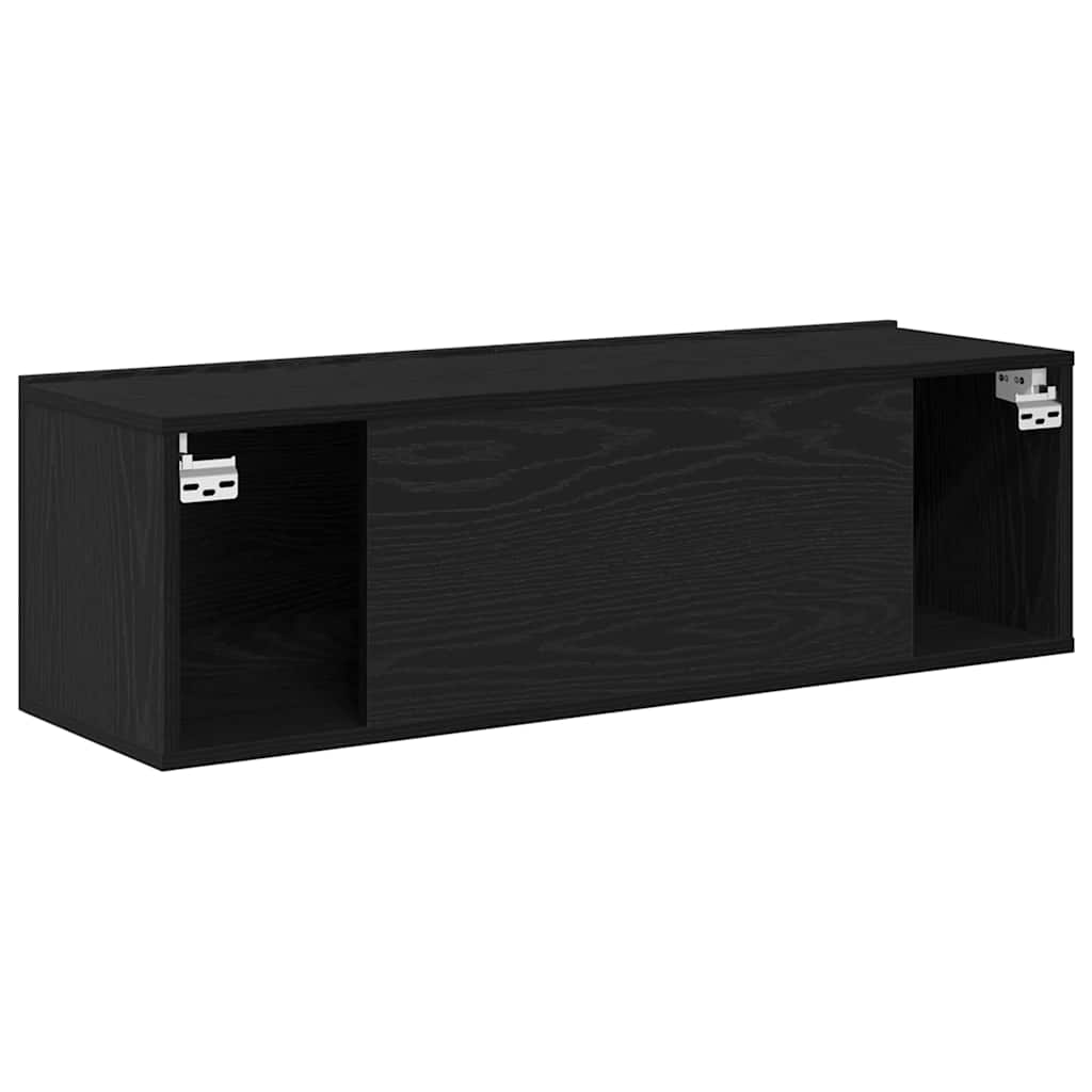 Gabinete para TV 2 pcs Preto 100 x 30 x 30 cm