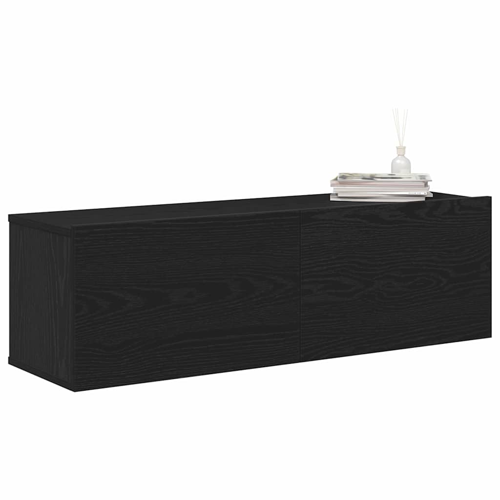 Gabinete para TV 2 pcs Preto 100 x 30 x 30 cm