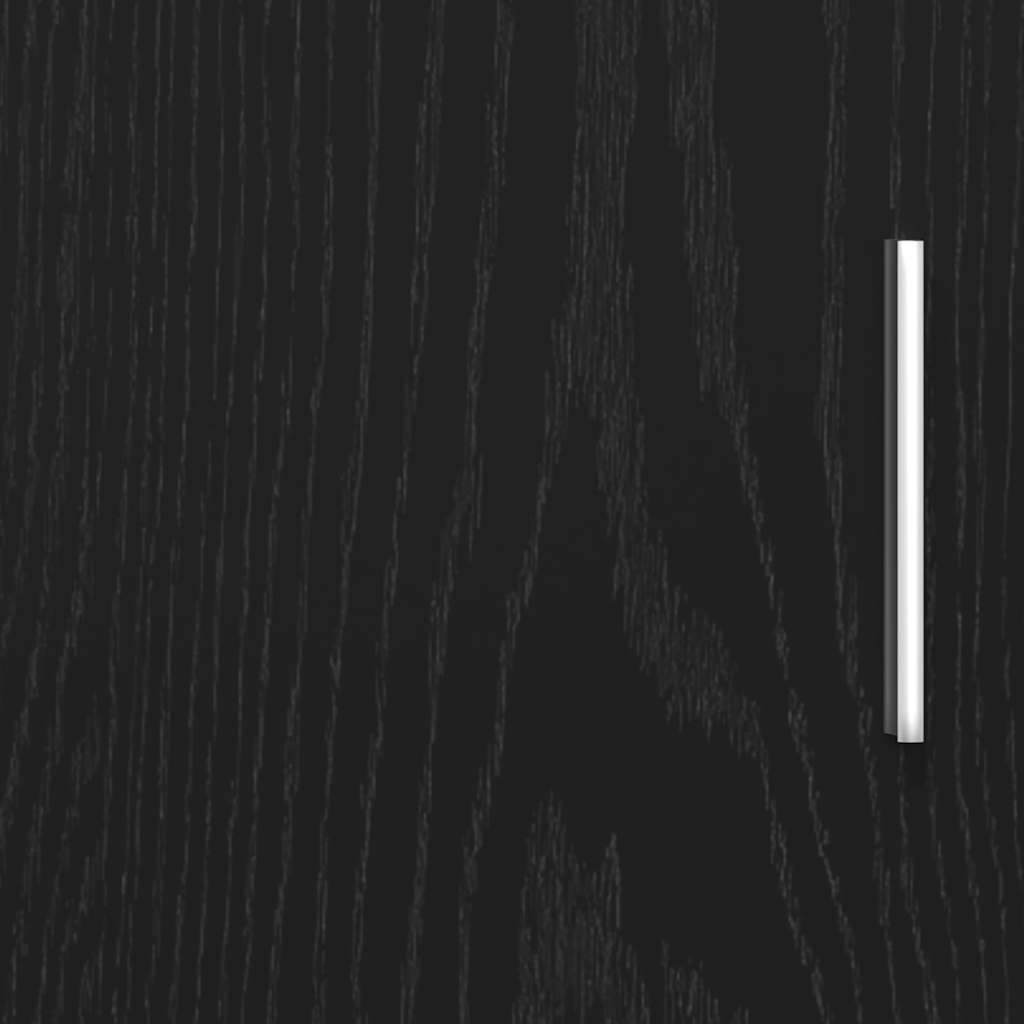 Suporte para aquário carvalho preto 101x41x58 cm madeira projetada