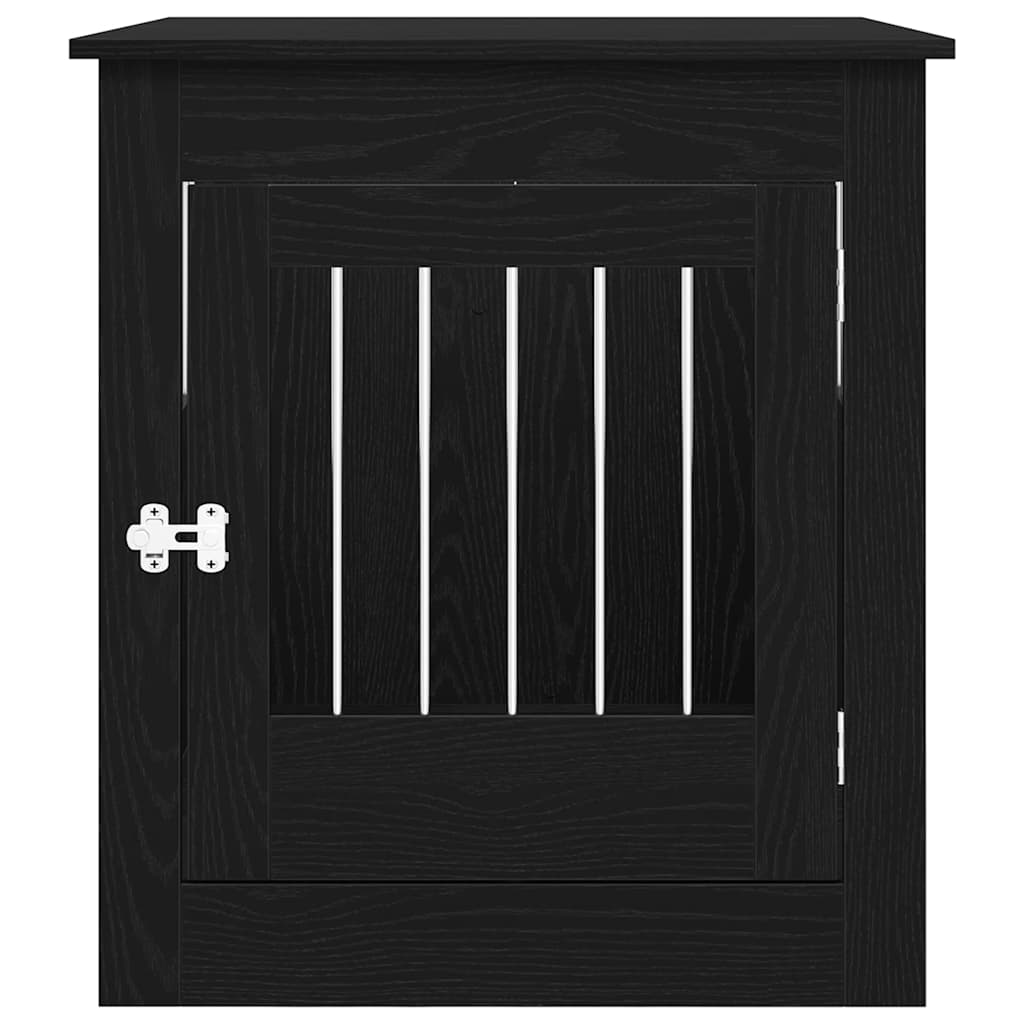Caixa para cães em carvalho preto 64,5x80x71 cm Madeira projetada