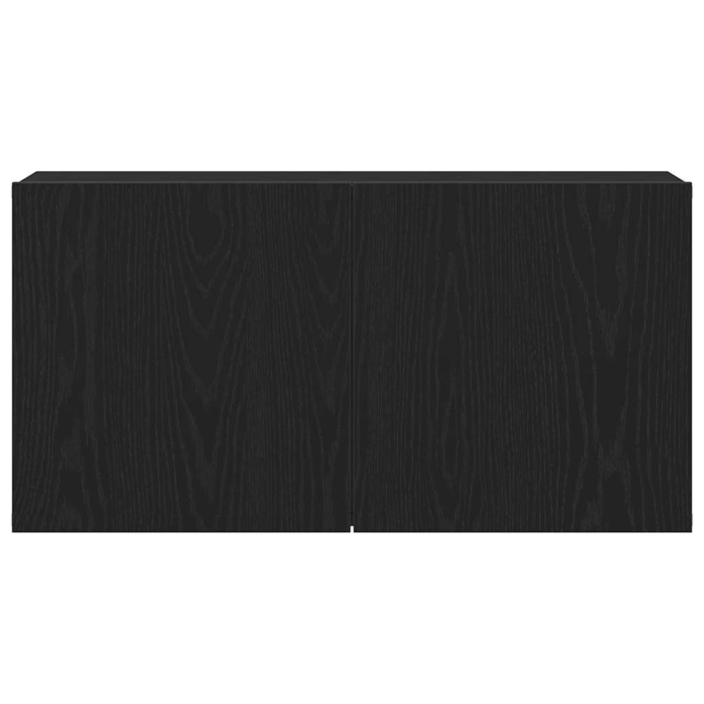 Móvel de TV carvalho preto 80x30x41 cm madeira projetada