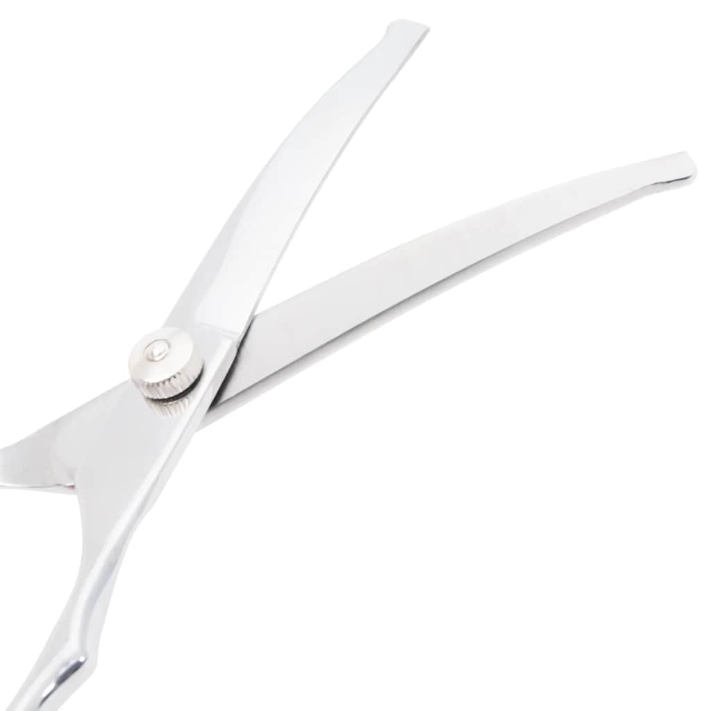 4 pcs conjunto de tesouras de tosquia para cães aço inoxidável