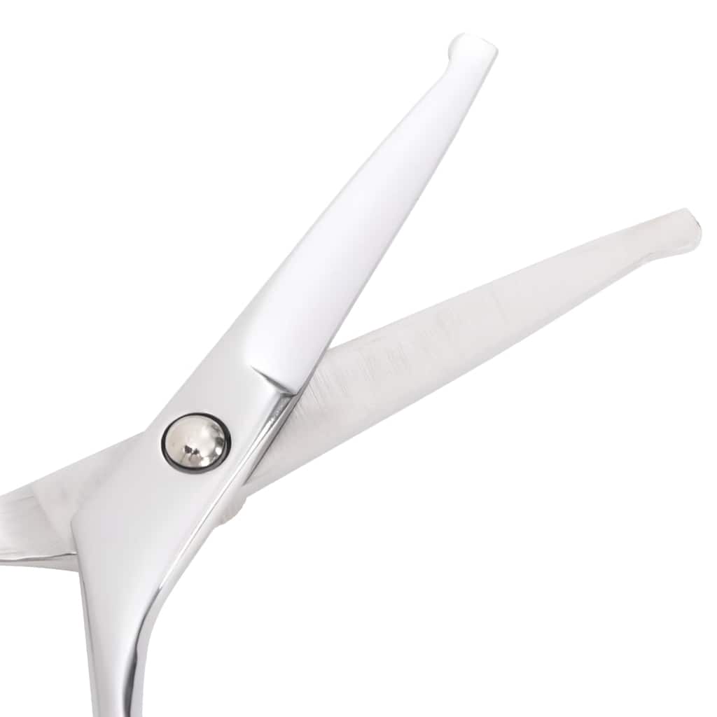 4 pcs conjunto de tesouras de tosquia para cães aço inoxidável