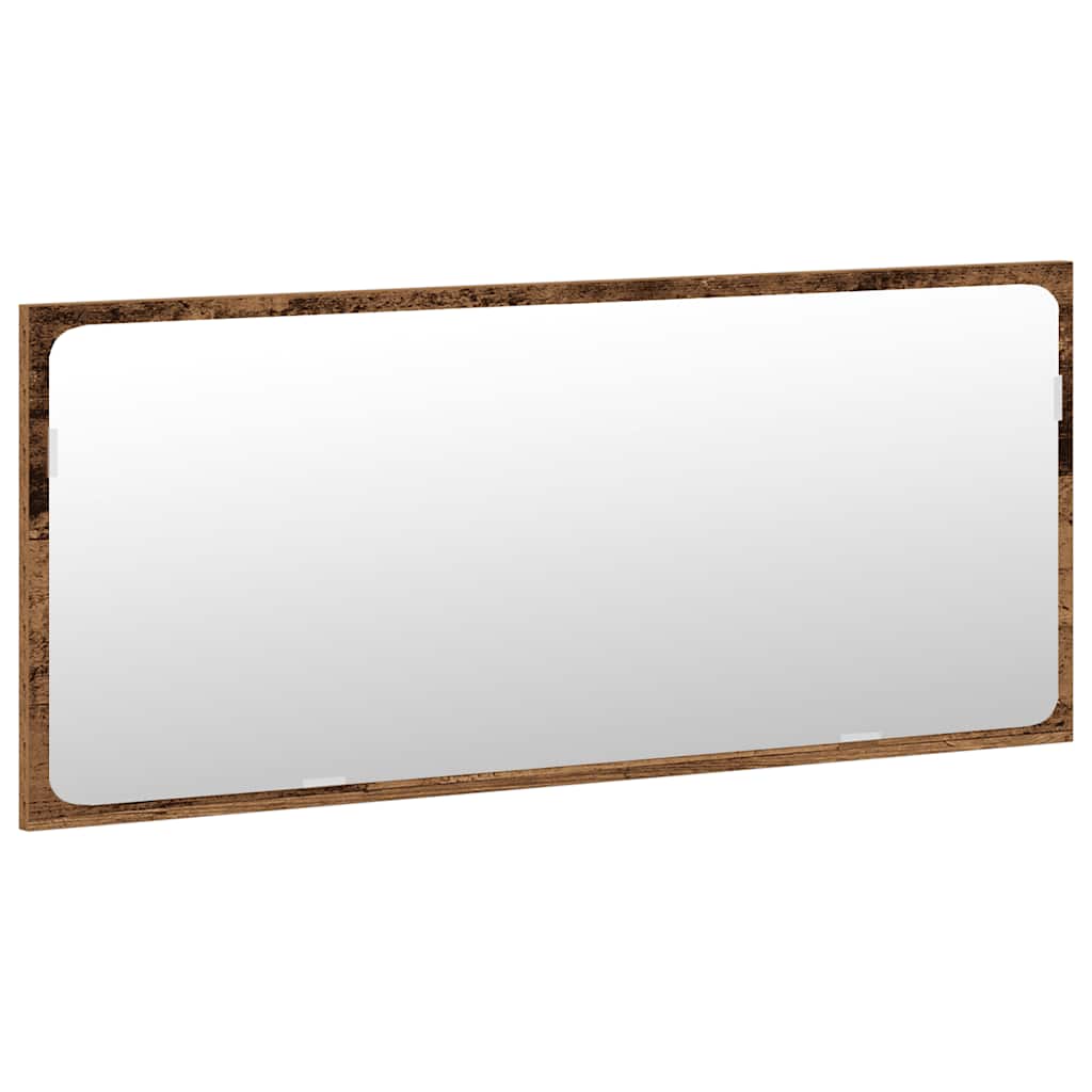 3 pcs conj. móveis casa banho derivados madeira madeira velha