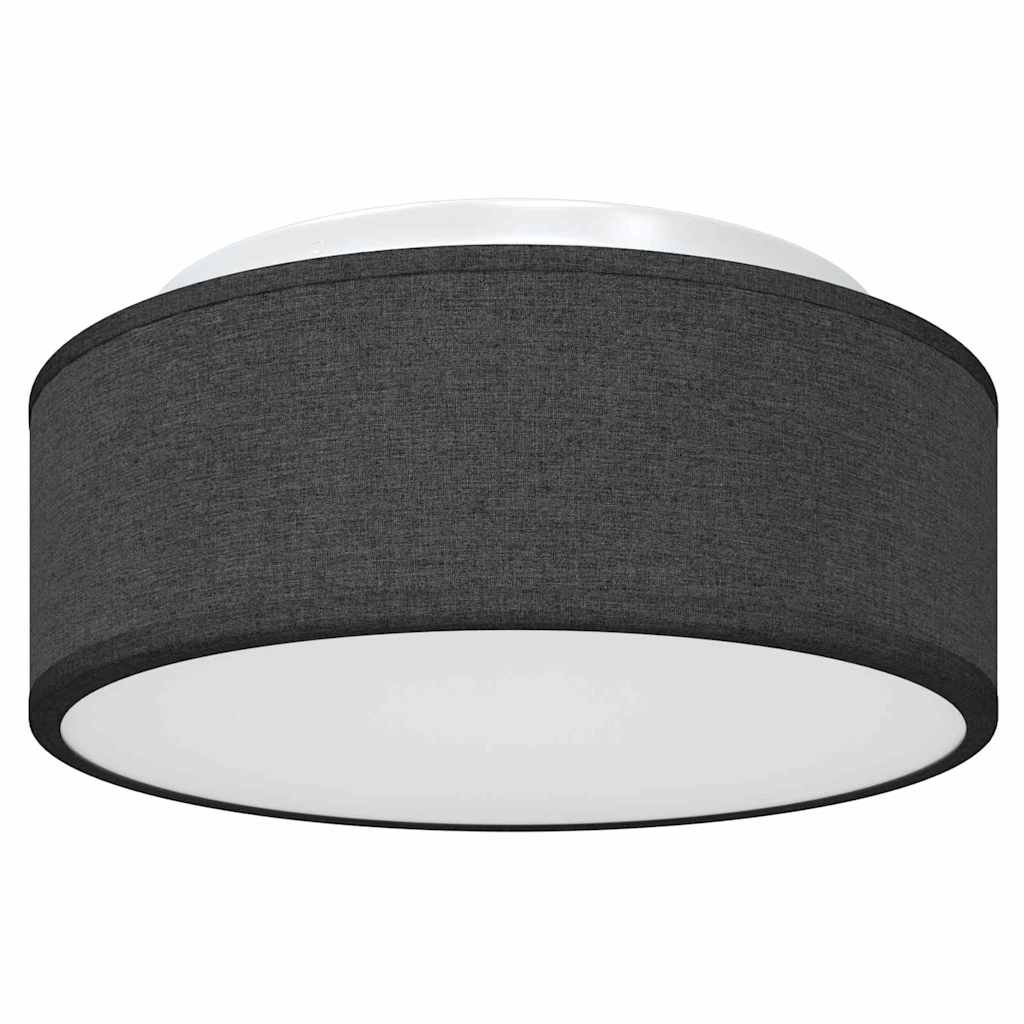Lâmpada de teto Preto 30 x 13.5 cm tecido