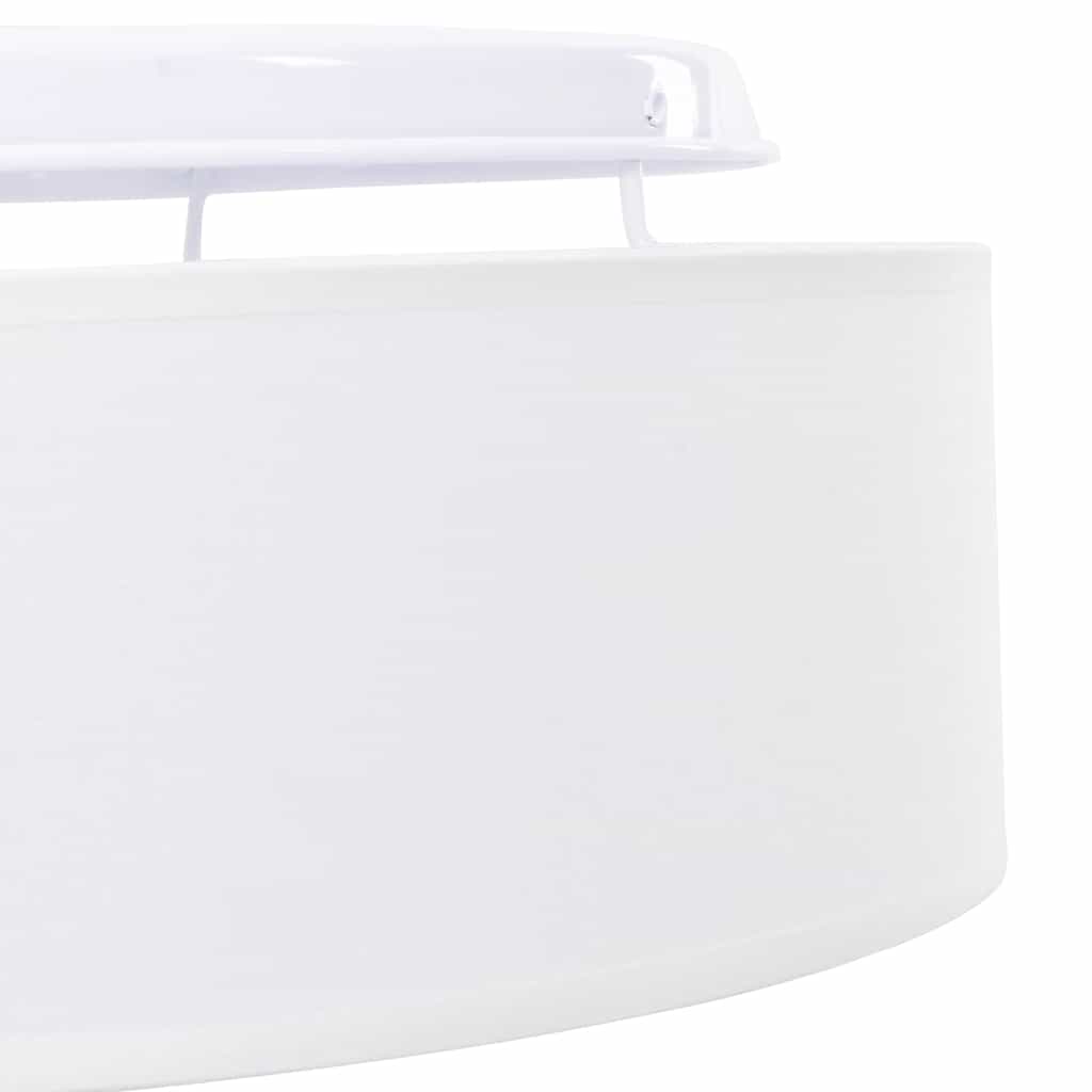Lâmpada de teto Branco 30 x 13.5 cm tecido