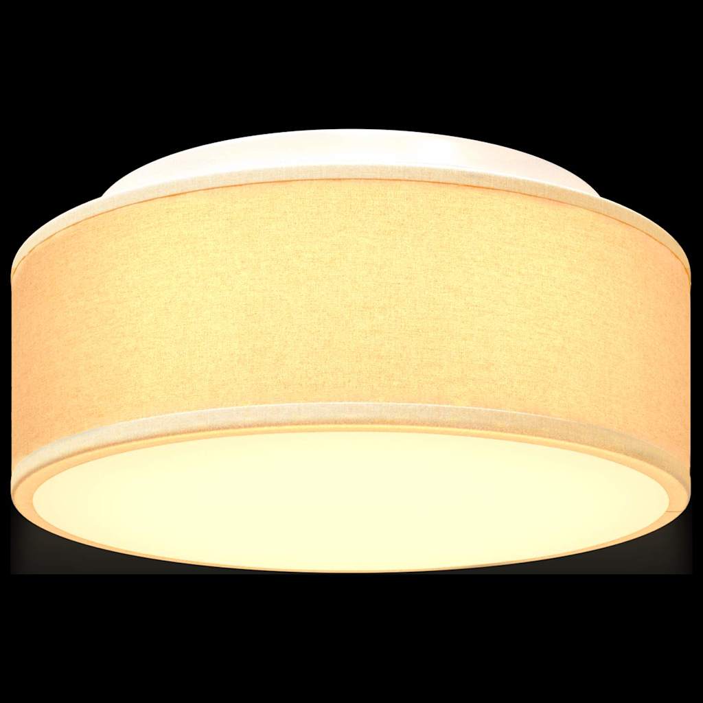 Lâmpada de teto Branco 30 x 13.5 cm tecido