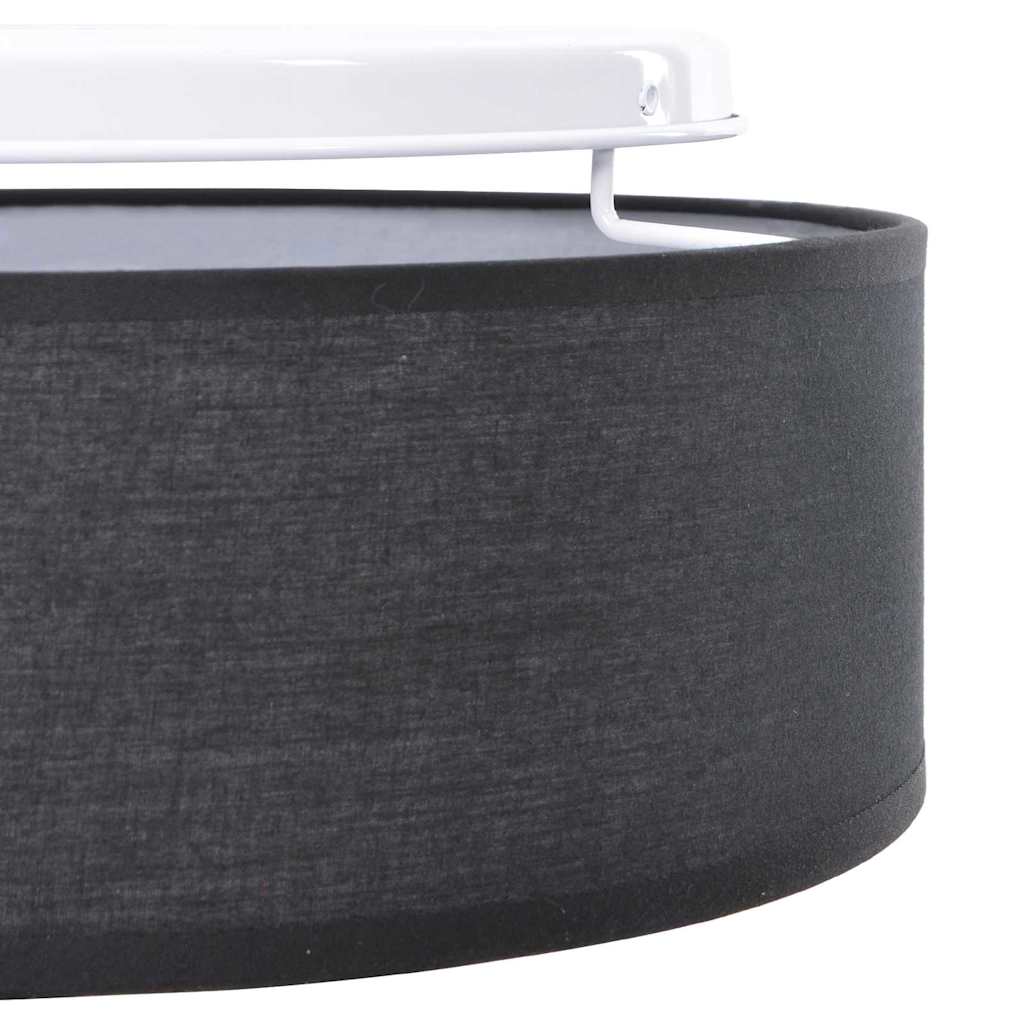 Lâmpada de teto Preto 38 x 13.5 cm tecido