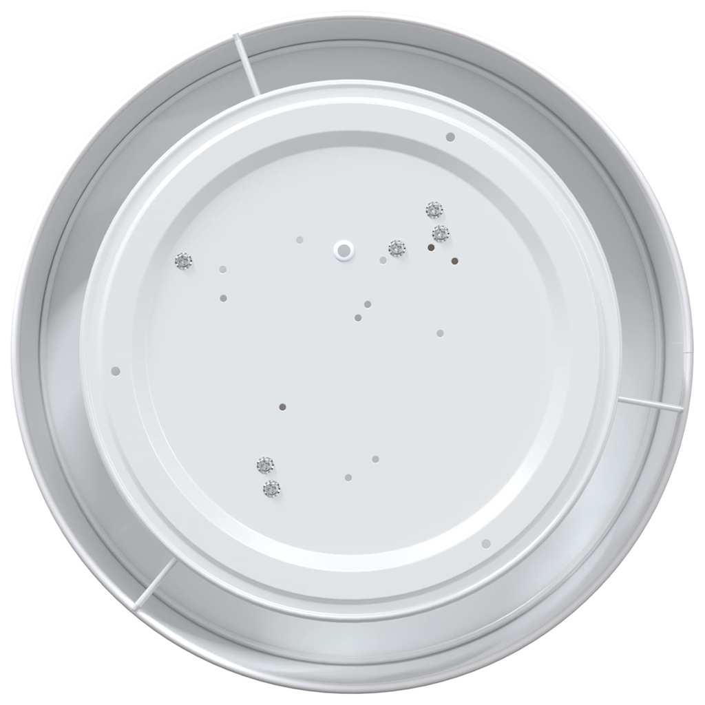 Lâmpada de teto Branco 38 x 13.5 cm tecido