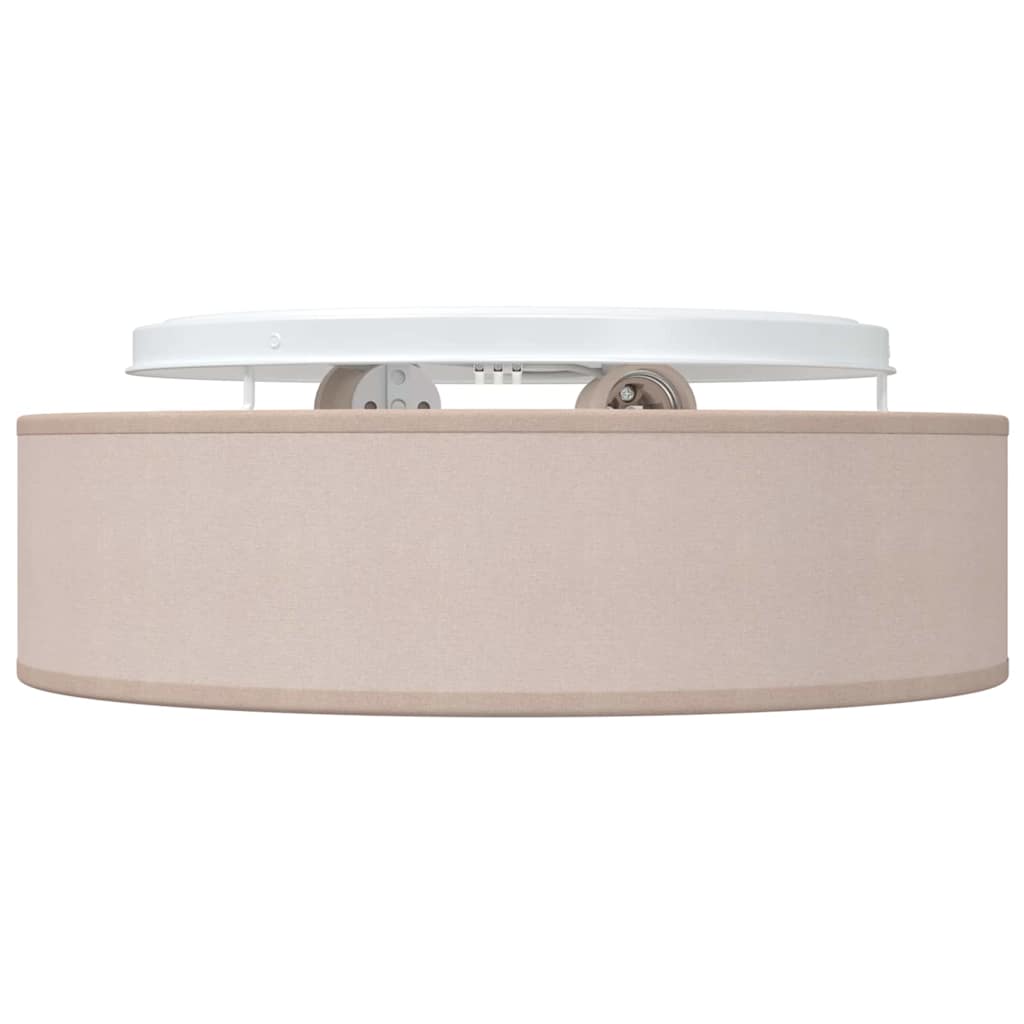 Lâmpada de teto Cinzento-acastanhado 38 x 13.5 cm tecido