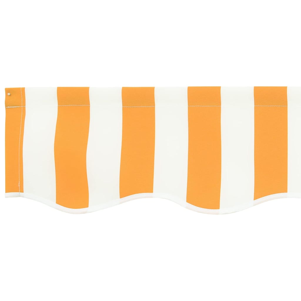 Tecido de substituição para toldo Amarelo e branco 400 x 200 cm