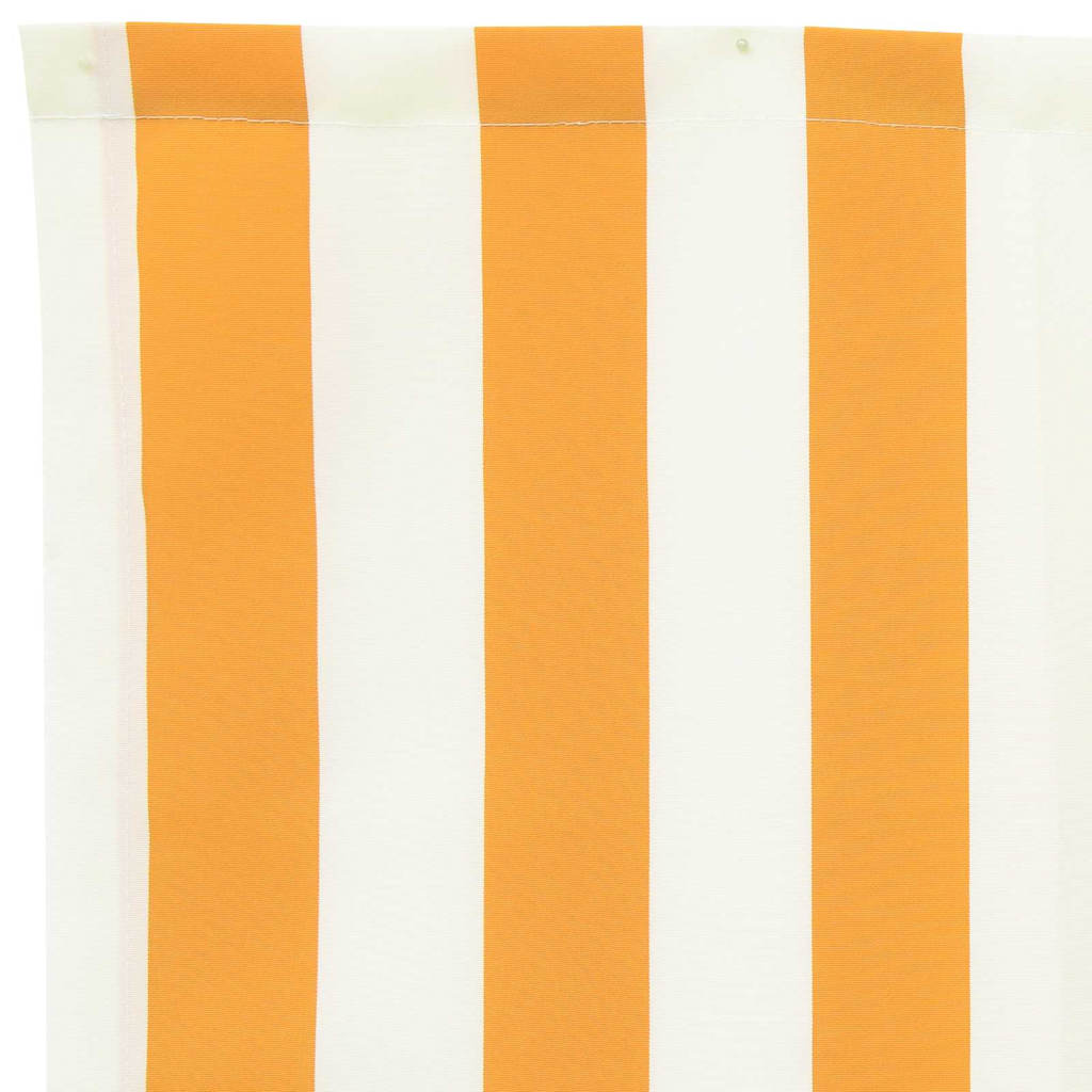 Tecido de substituição para toldo Amarelo e branco 400 x 200 cm