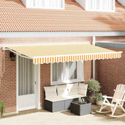 Tecido de substituição para toldo Amarelo e branco 400 x 200 cm
