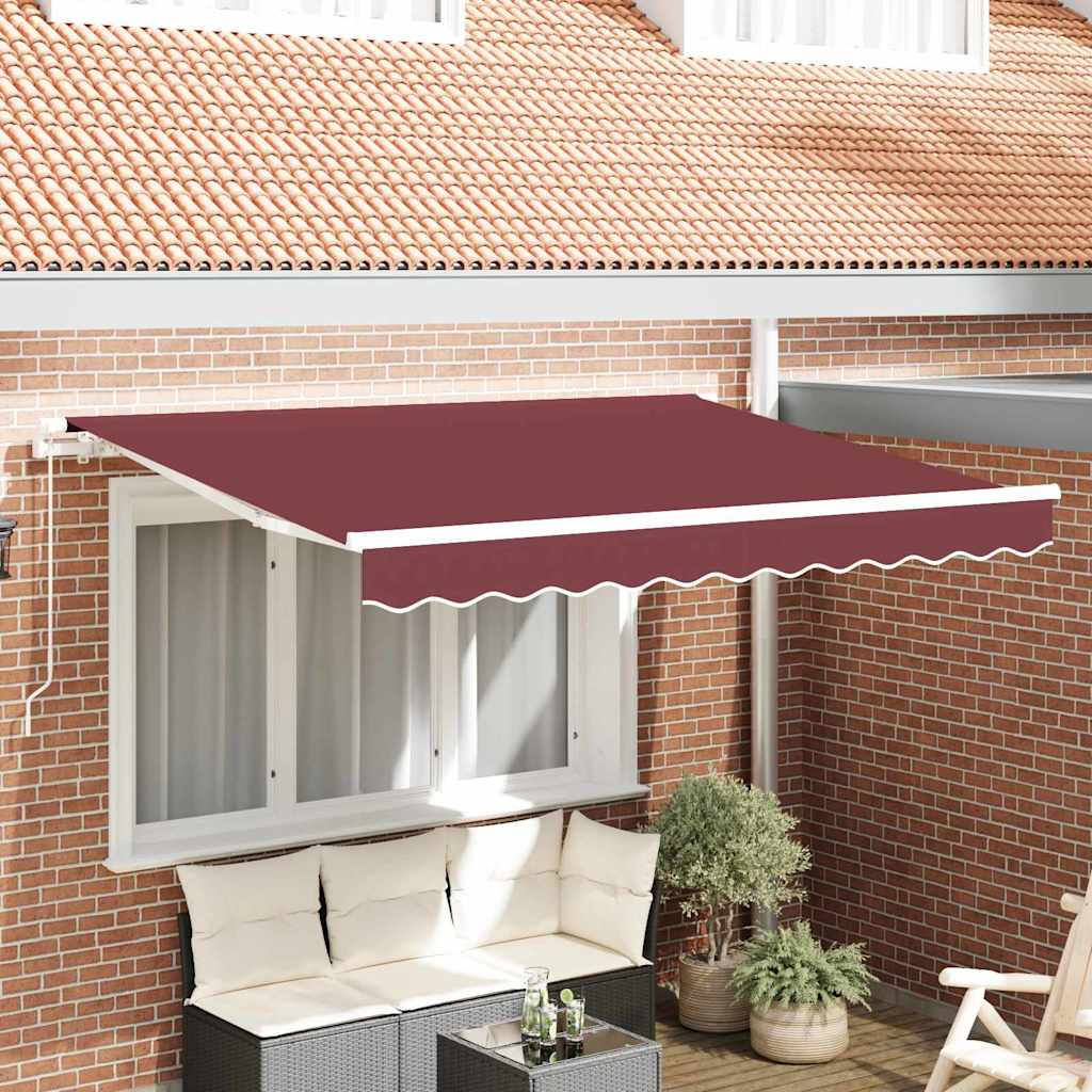 Tecido de substituição para toldo Borgonha 350 x 200 cm lona