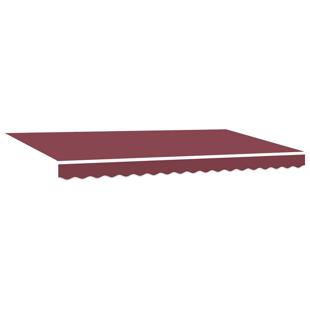 Tecido de substituição para toldo Borgonha 400 x 200 cm lona