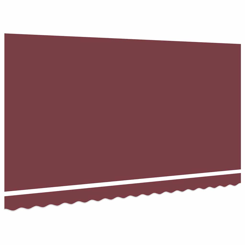 Tecido de substituição para toldo Borgonha 400 x 200 cm lona