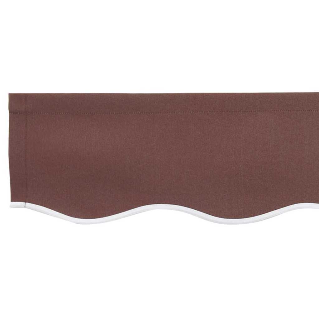 Tecido de substituição para toldo Castanho 350 x 200 cm lona