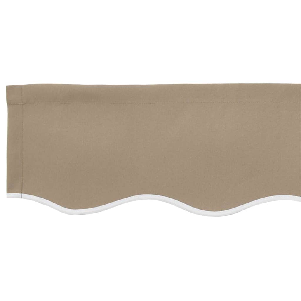 Tecido de substituição para toldo Bege 350 x 250 cm lona