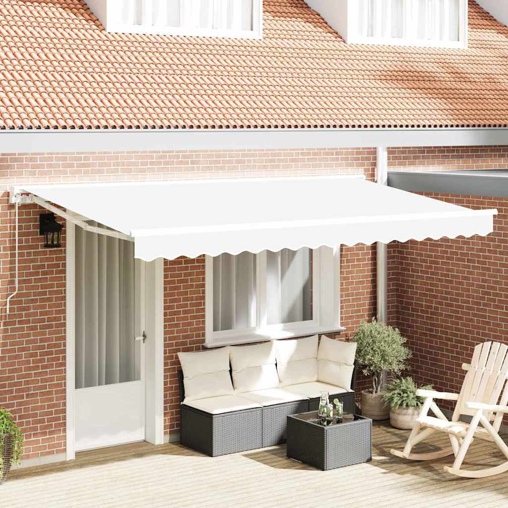 Tecido de substituição para toldo Branco 400 x 200 cm lona