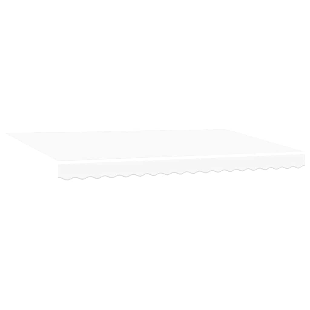 Tecido de substituição para toldo Branco 400 x 200 cm lona