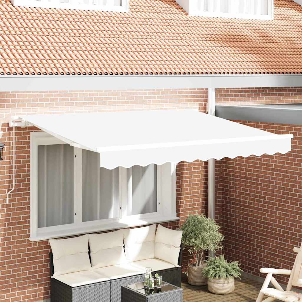 Tecido de substituição para toldo Branco 350 x 250 cm lona