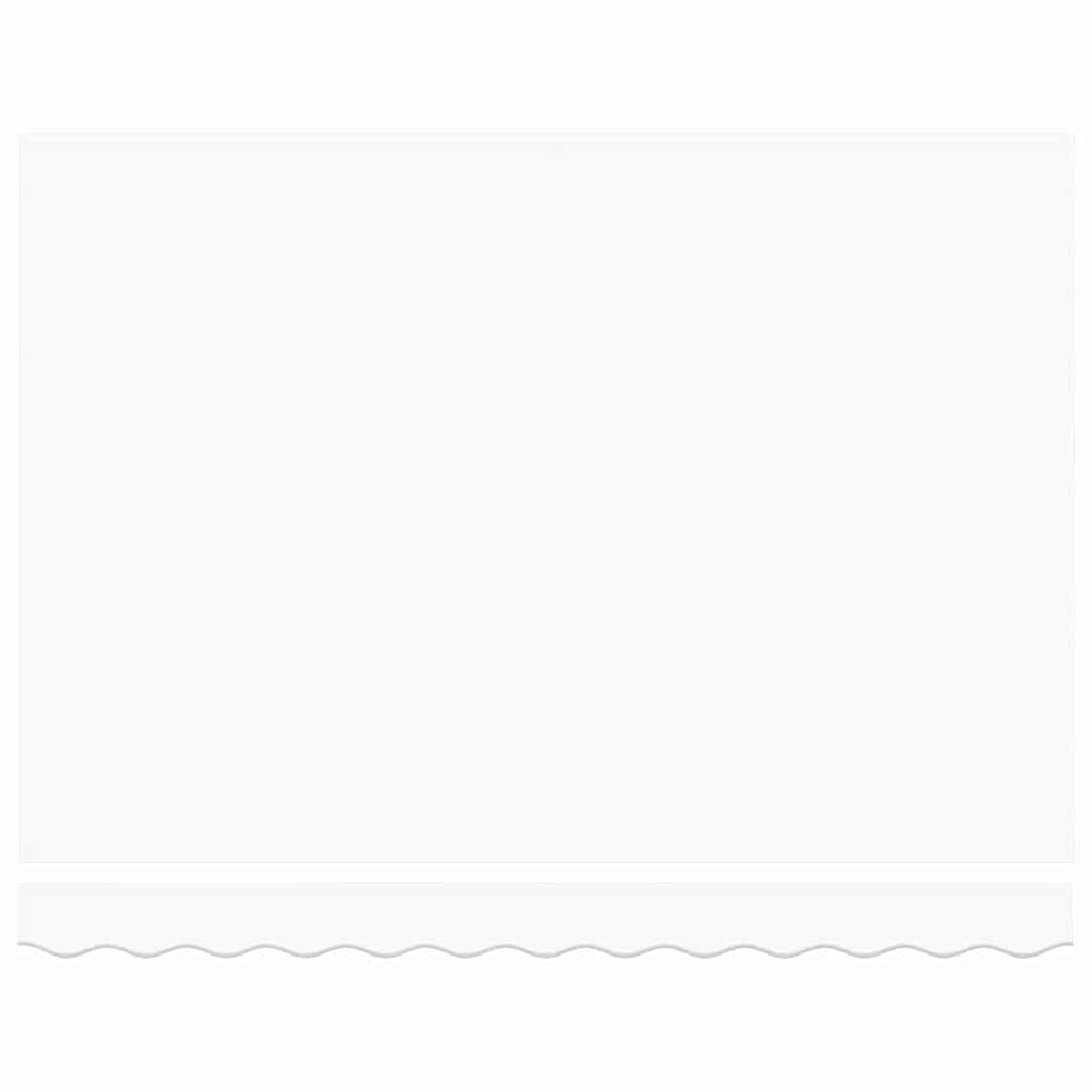 Tecido de substituição para toldo Branco 350 x 250 cm lona