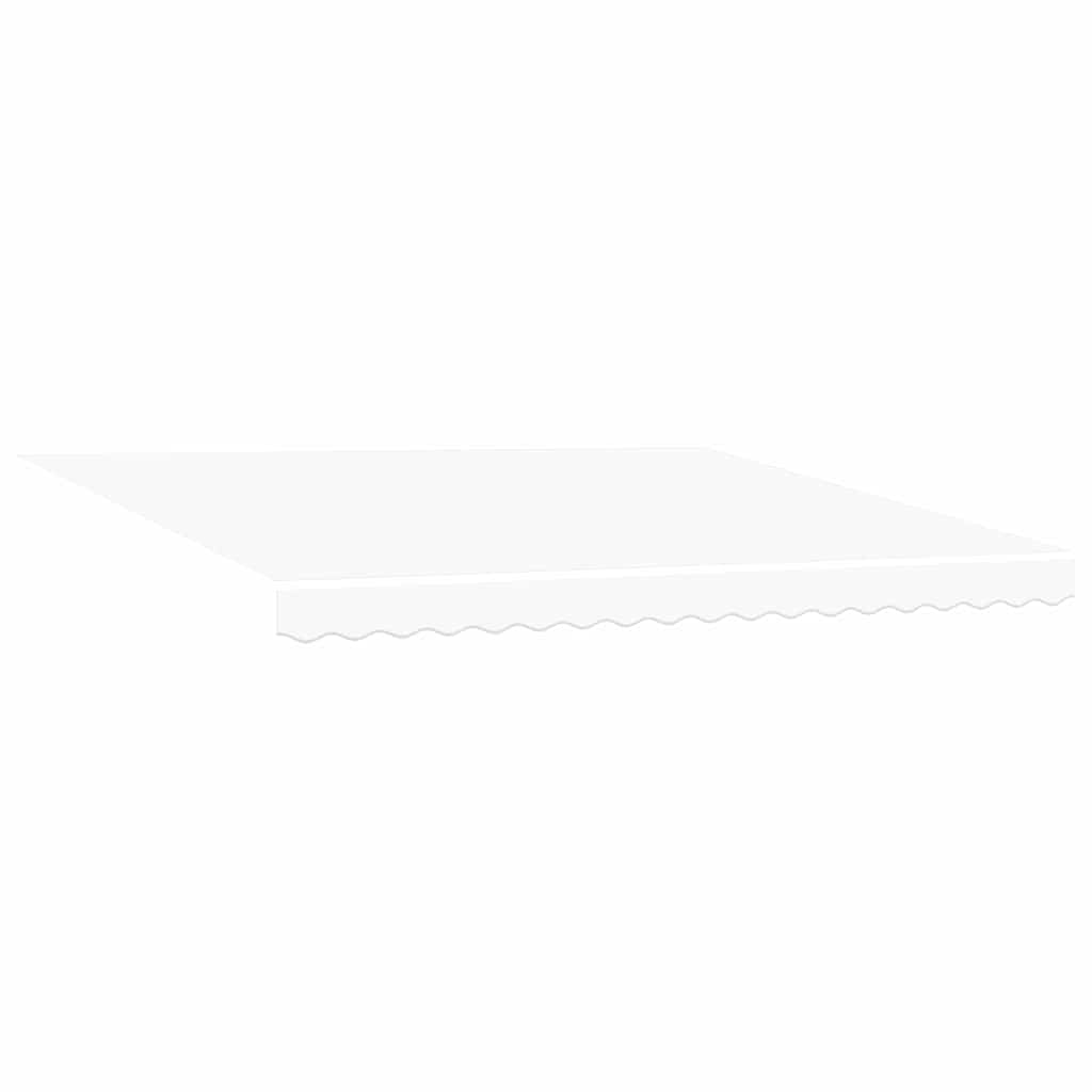 Tecido de substituição para toldo Branco 400 × 300 cm lona