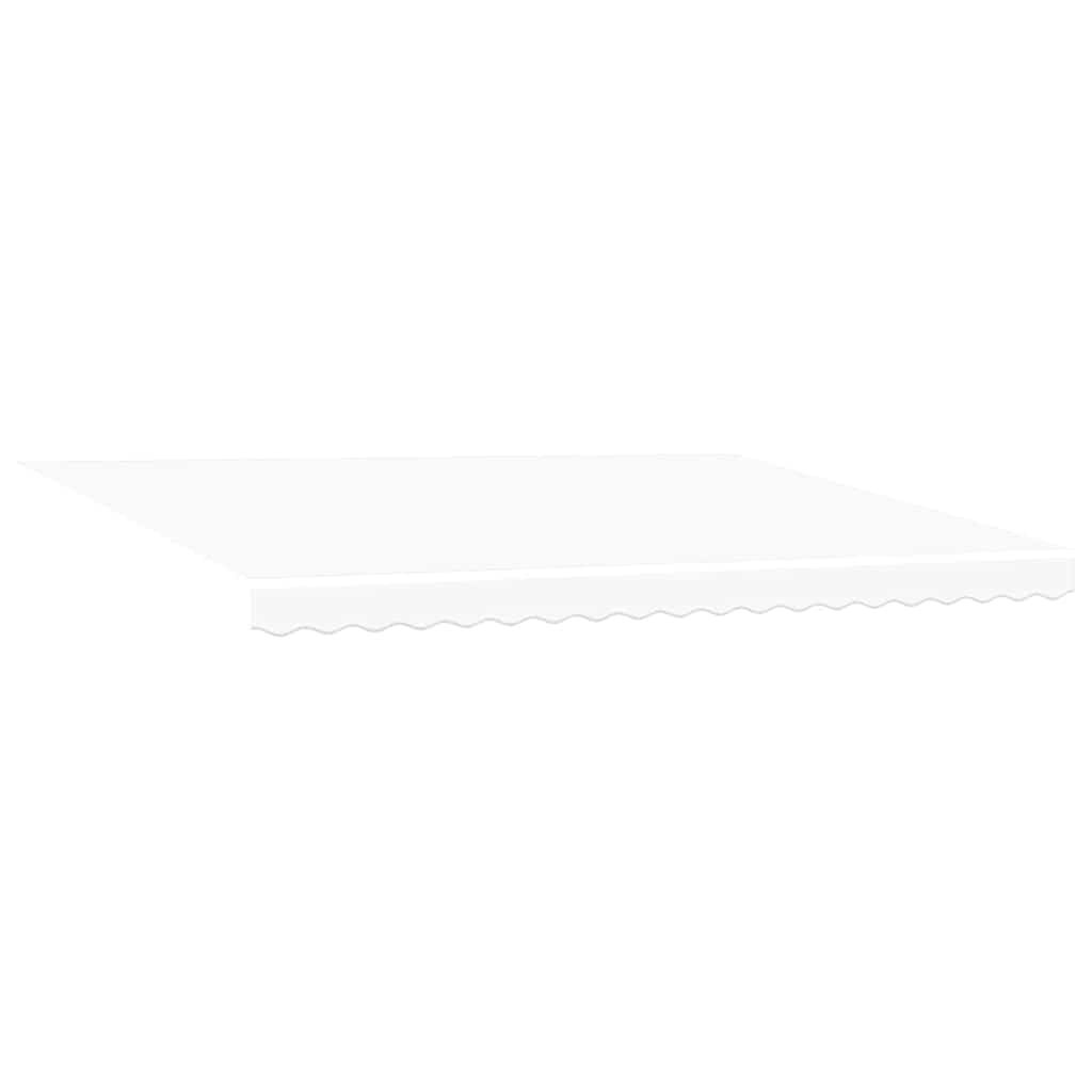 Tecido de substituição para toldo Branco 450 × 300 cm lona