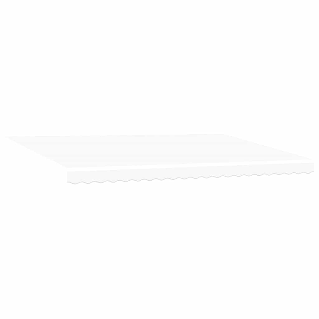 Tecido de substituição para toldo Branco 500 × 300 cm lona