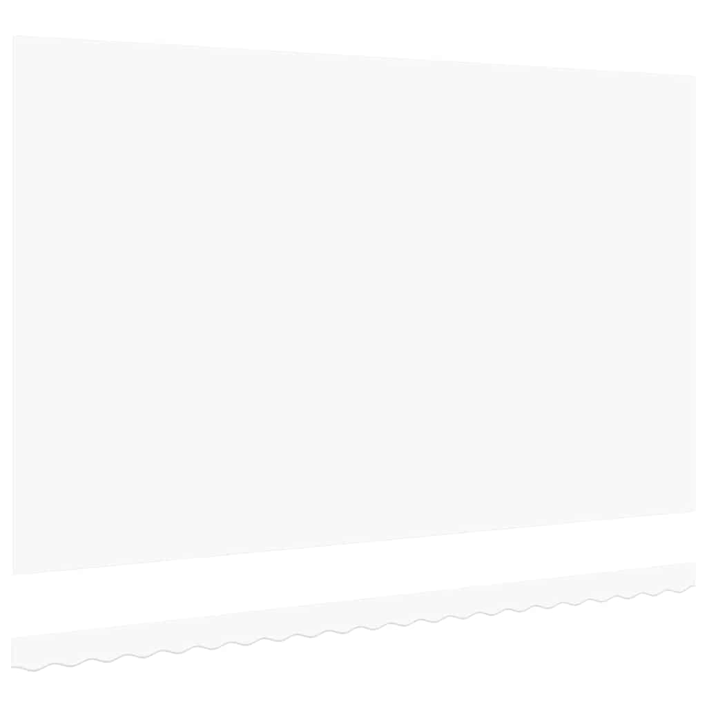 Tecido de substituição para toldo Branco 500 × 300 cm lona