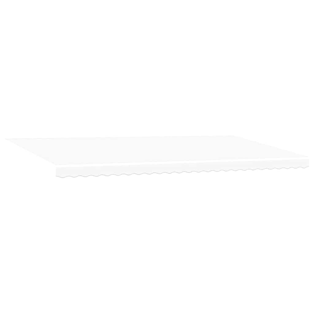Tecido de substituição para toldo Branco 600 × 300 cm lona
