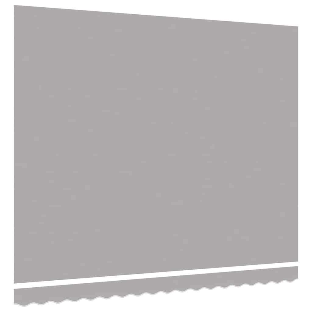 Tecido de substituição para toldo Cinzento-claro 400 × 300 cm