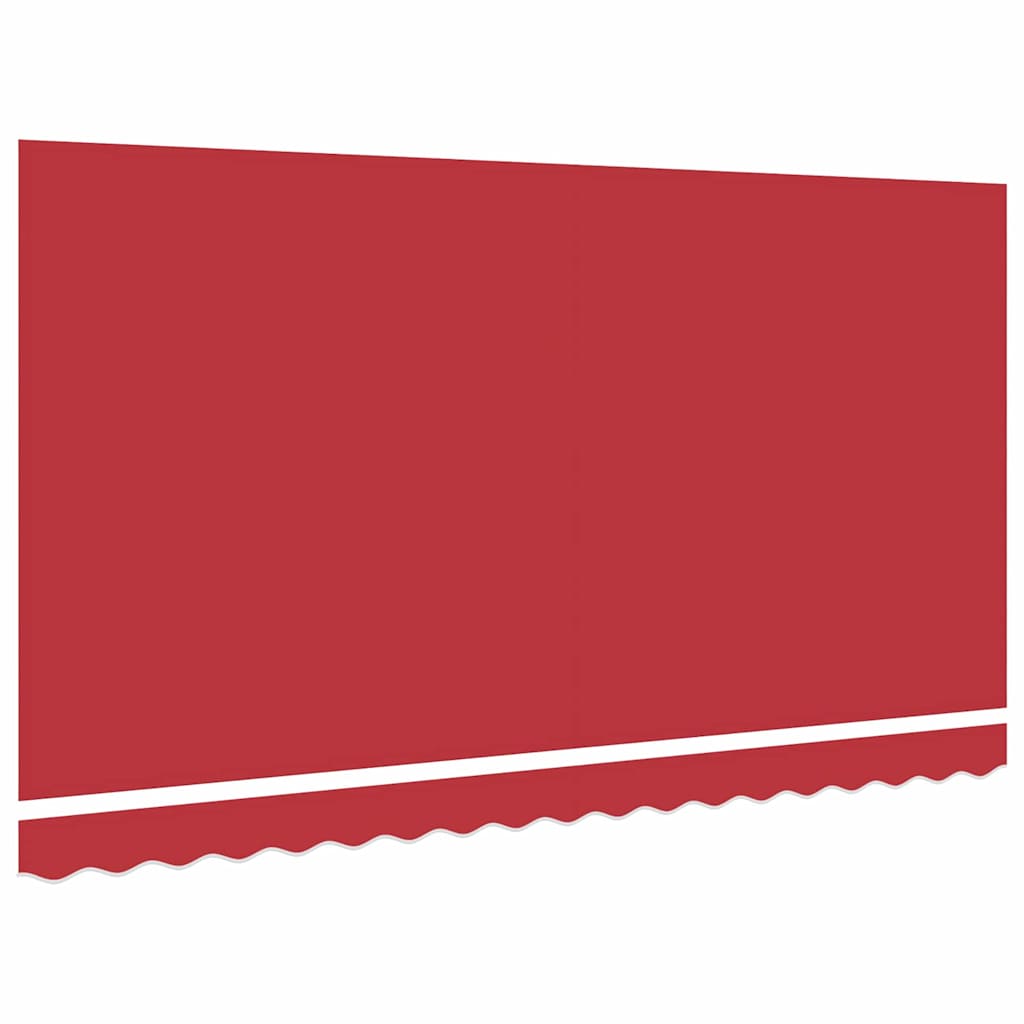 Tecido de substituição para toldo Vermelho 400 x 200 cm lona