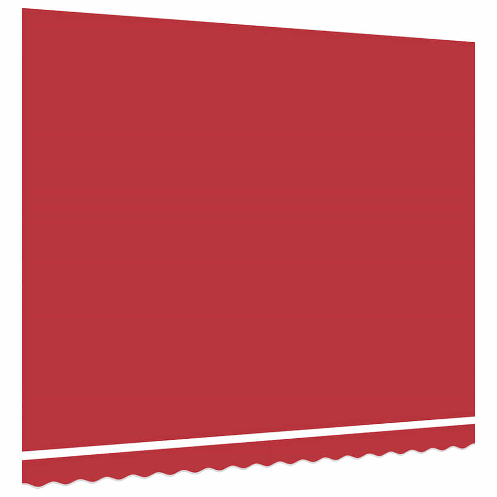 Tecido de substituição para toldo Vermelho 400 × 300 cm lona