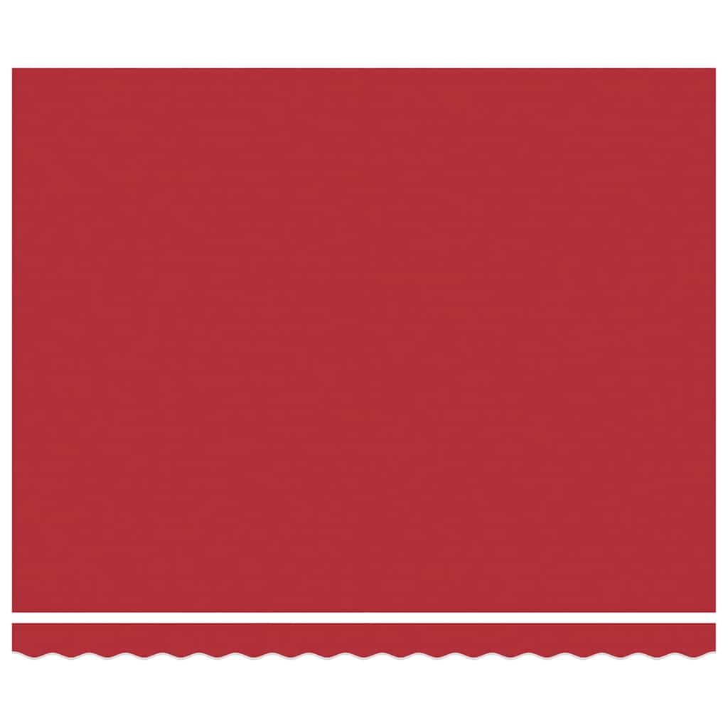 Tecido de substituição para toldo Vermelho 400 × 300 cm lona