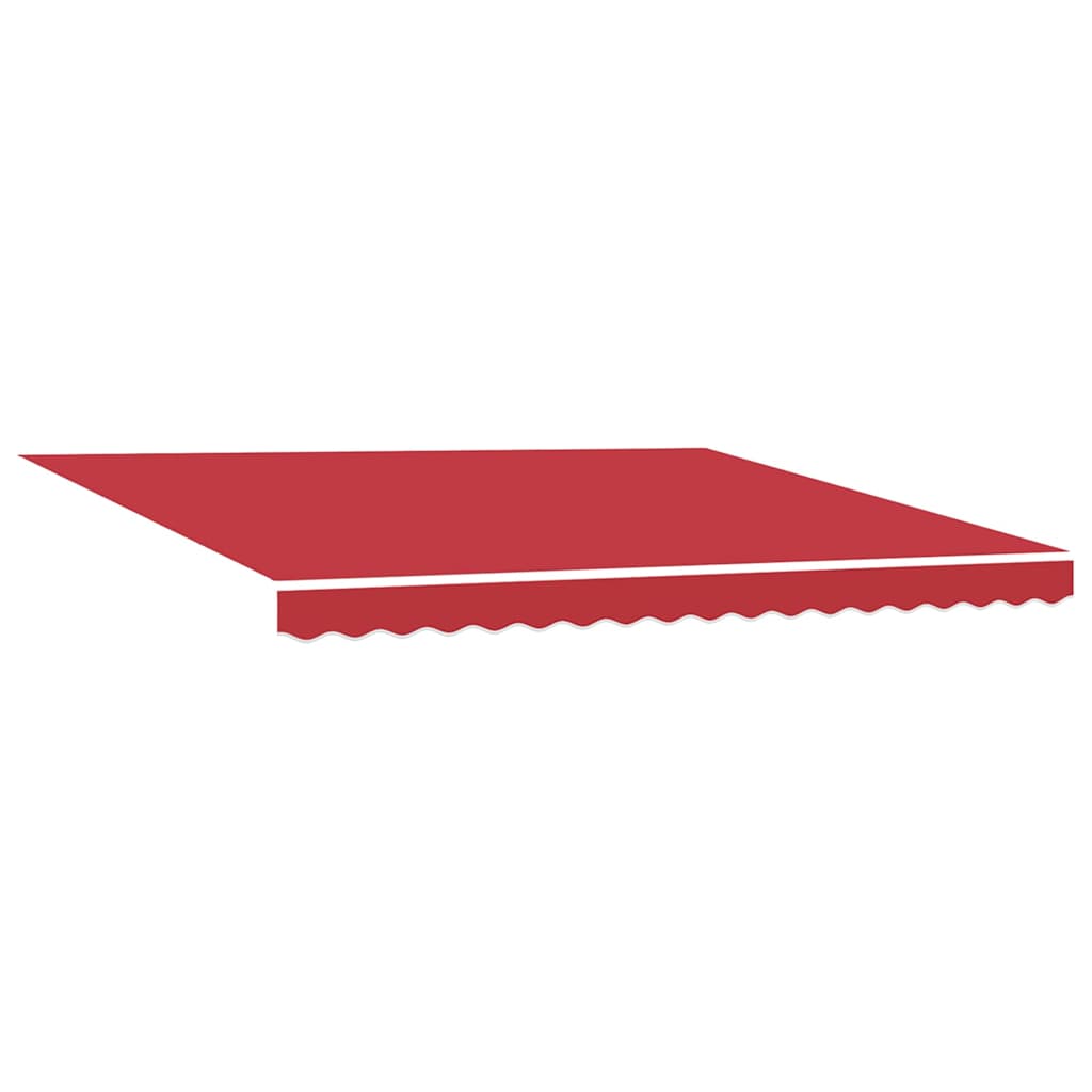 Tecido de substituição para toldo Vermelho 400 × 350 cm lona