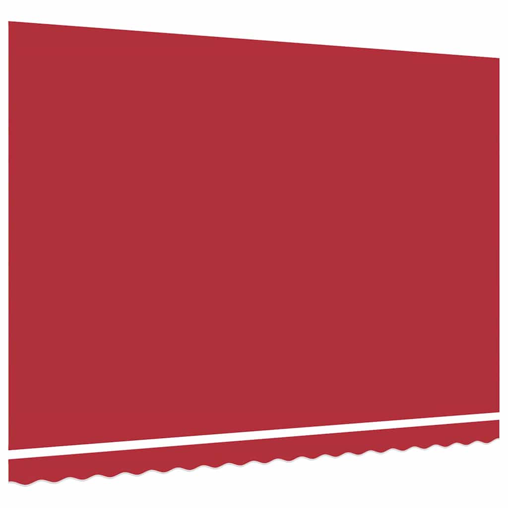 Tecido de substituição para toldo Vermelho 450 × 300 cm lona