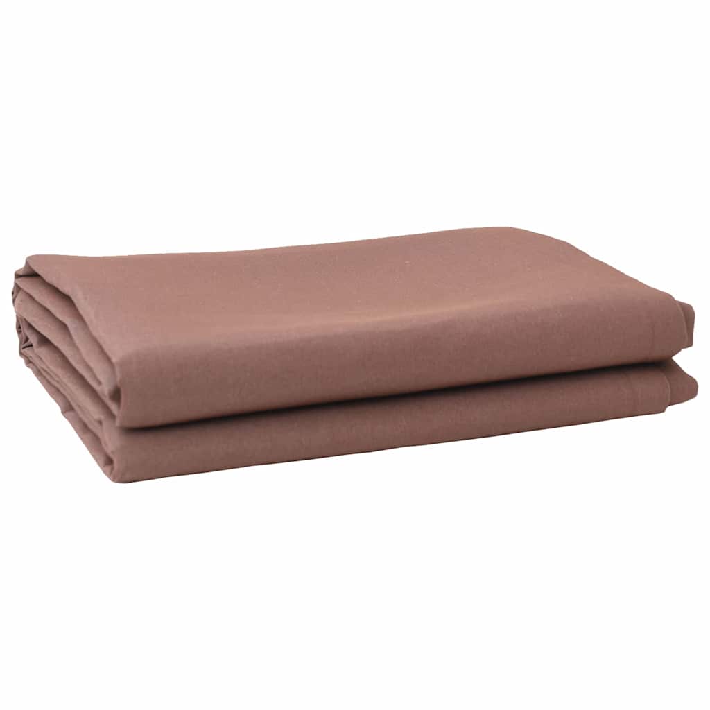 Tecido de substituição para toldo Castanho 10 x 1.6 m tecido