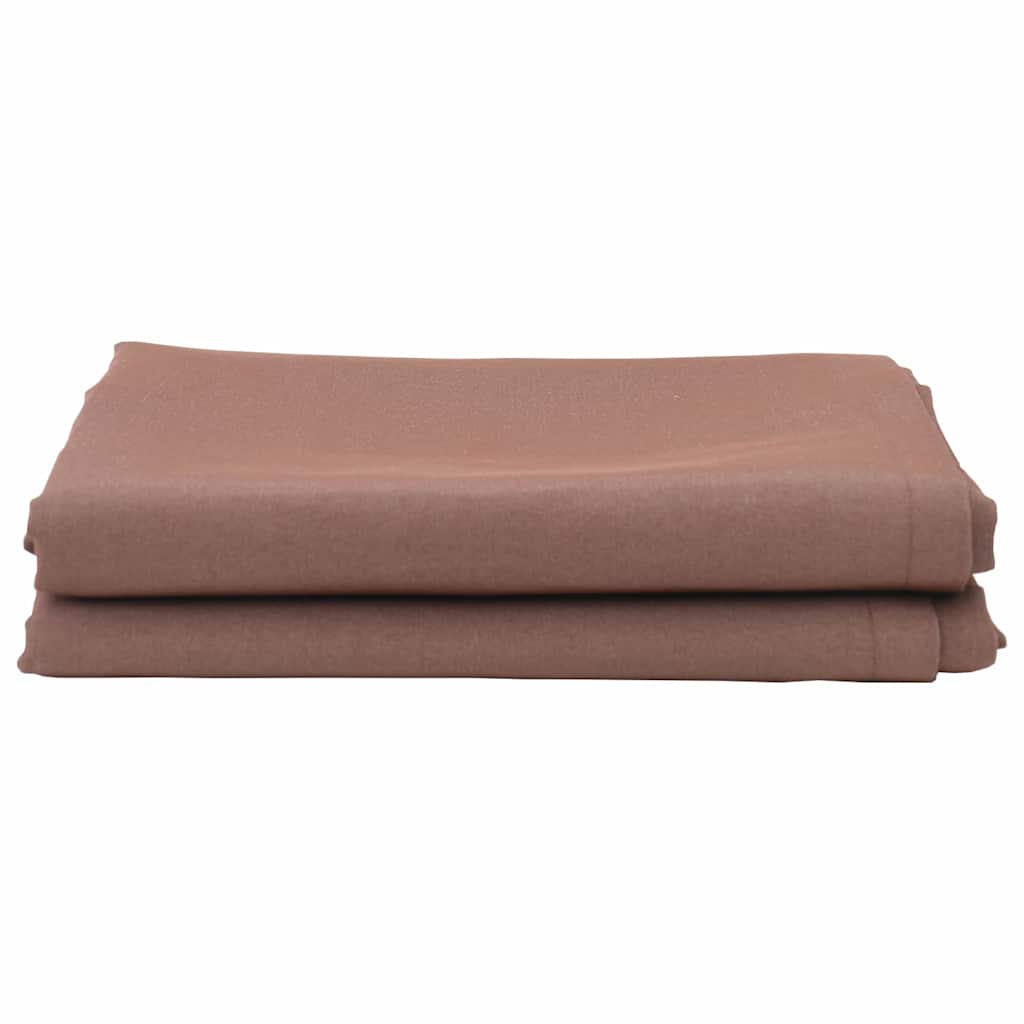 Tecido de substituição para toldo Castanho 10 x 1.6 m tecido