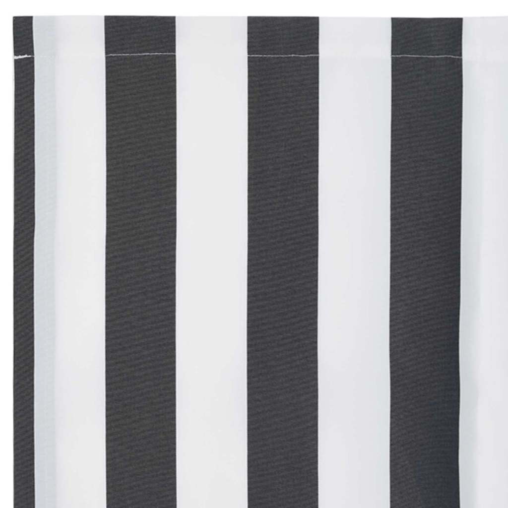 Tecido de substituição para toldo Antracite e branco 3 x 2 m