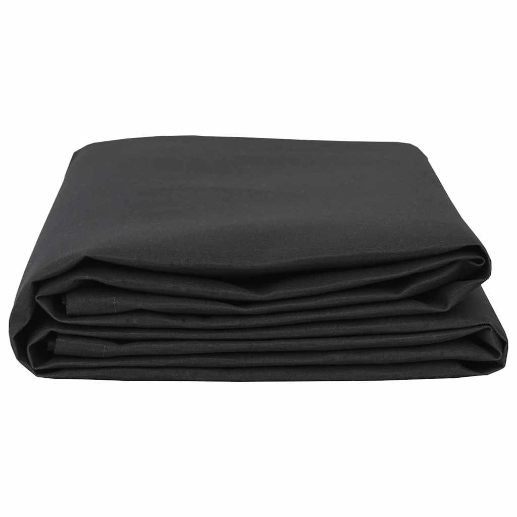 Tecido de substituição para toldo Preto 10 x 1.6 m tecido