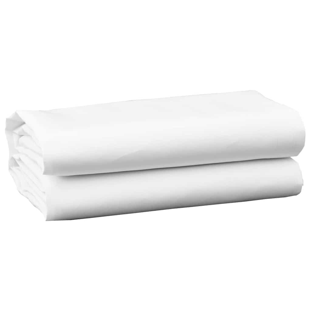 Tecido de substituição para toldo Branco 10 x 1.6 m tecido