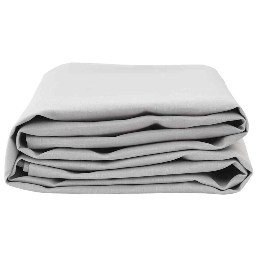 Tecido de substituição para toldo Cinzento-claro 3 x 3 m tecido
