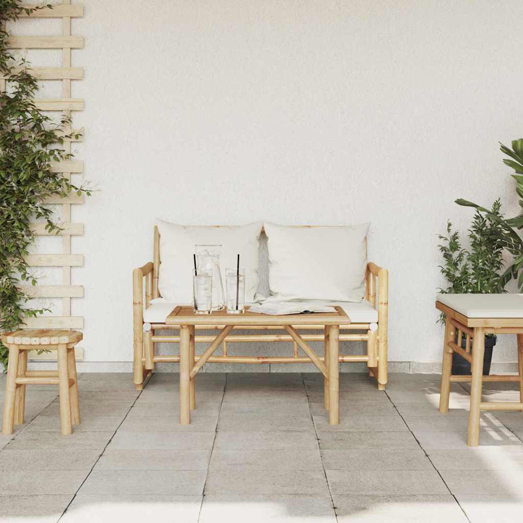 Mesa de centro Castanho 70 x 40 x 36 cm Bambu