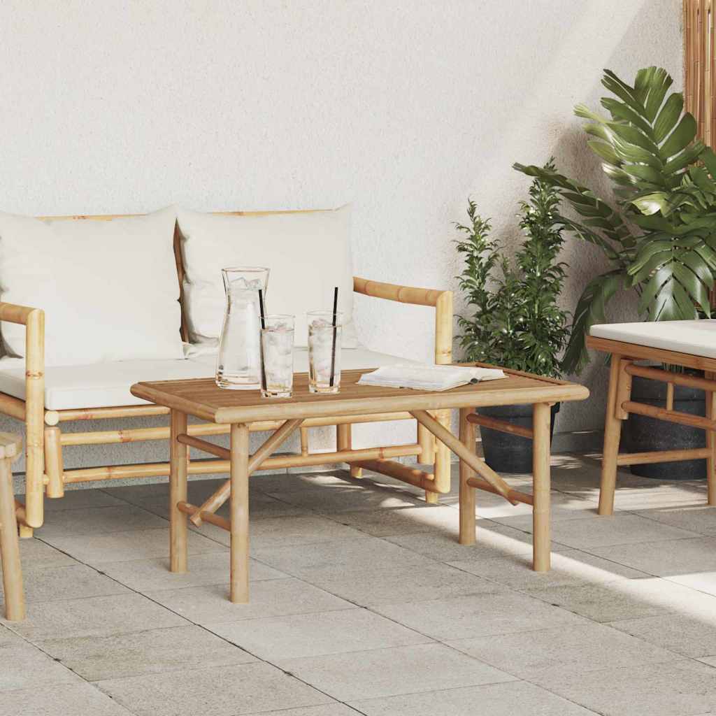 Mesa de centro Castanho 90 x 50 x 43 cm Bambu