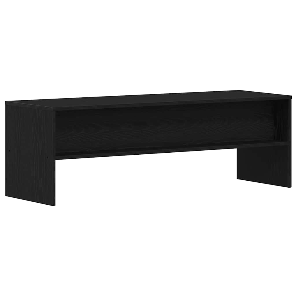 Móvel de TV 120x40x40 cm derivados de madeira carvalho preto